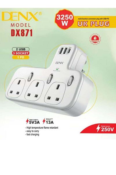 Denx اتصال كهربائي متعدد الاستخدامات