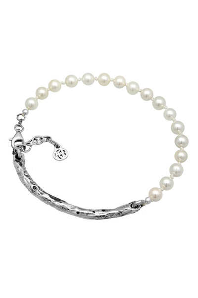 HAZE & GLORY Armband HG HAZE & GLORY -Armband Herren aus 925 Sterling Silber, Herrenschmuck, oxidiertes Silber