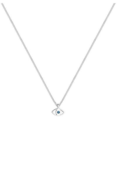 ELLI Evil Eye Crystal 925 mincovní stříbro v Halskete