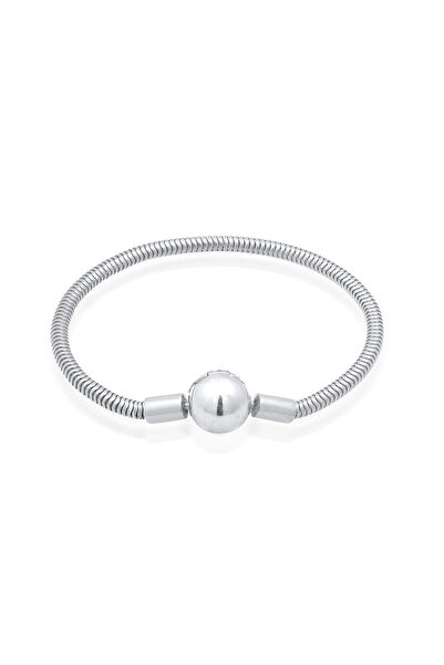 Nenalina Armband Damen Bead Ball Basic in 925 Sterling Silber