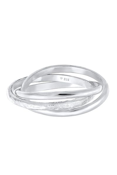 ELLI Inel Damă Inel Trinity Basic Classic În Argint Sterling 925