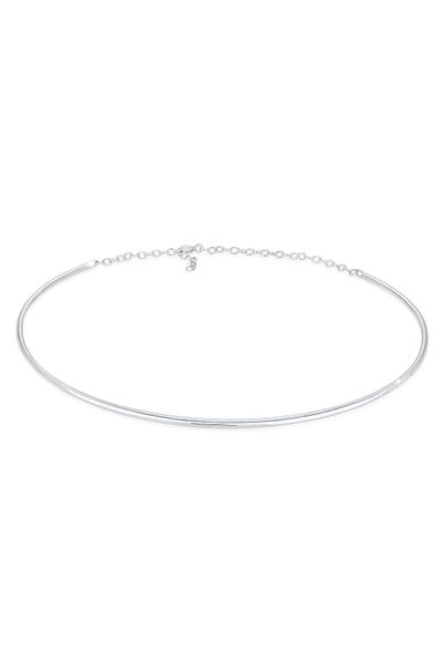 ELLI Necklace Halskette Choker Cuff Basic It-piece Blogger 925er Silber