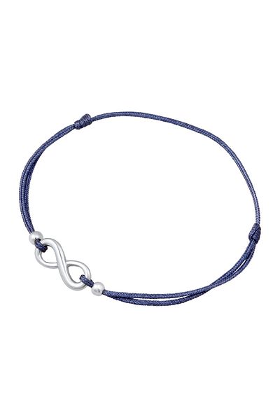 ELLI 925 Silber Armband - Infinity Trend Symbol Elastisch