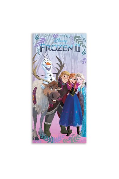 Frozen Children's bath towel, multicolor, 70x140 cm, Happy, Frozen