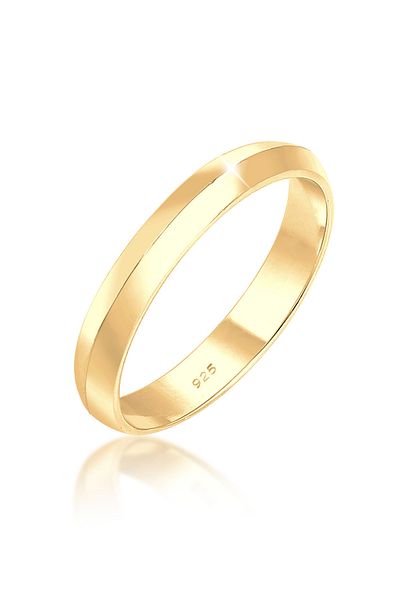 ELLI Ring Women Stacking Ring Engagement Classic Trend In 925 Sterling Silver