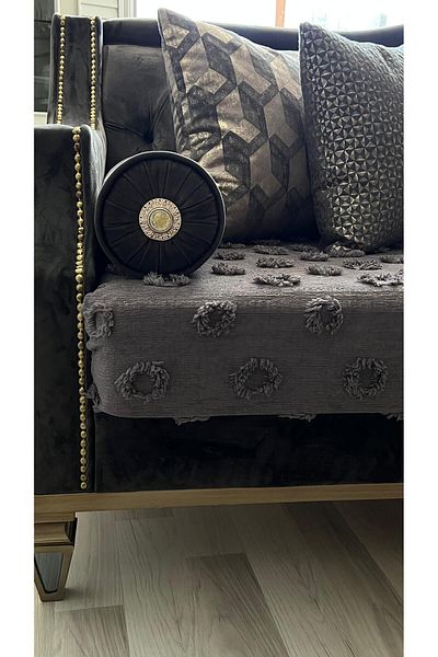 lusso stile Pompom Seat Cover 100X240
