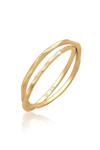 ELLI Ring Ladies Vintage Look Wrapped In 925 Sterling Silver