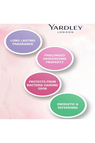 YARDLEY بخاخ منعش للجسم برائحة اللافندر الإنجليزي 200 مل