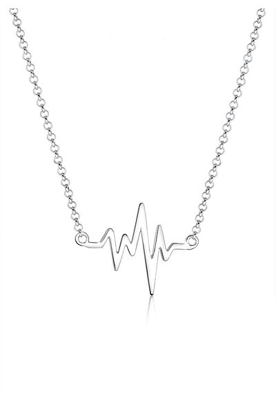 ELLI Colier Doamnă Heartbeat Love În Argint Sterling 925
