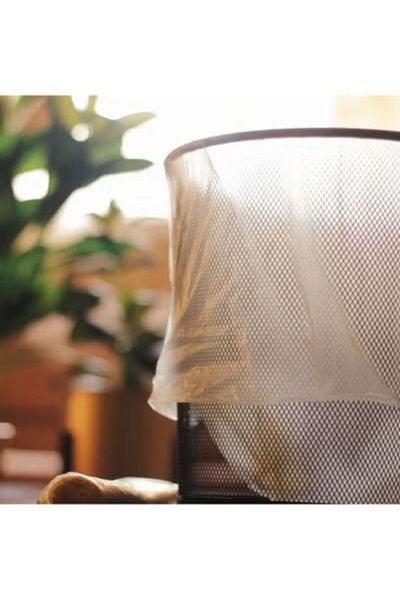 SKP Plastic 5 gallon small trash bags (90 bags).
