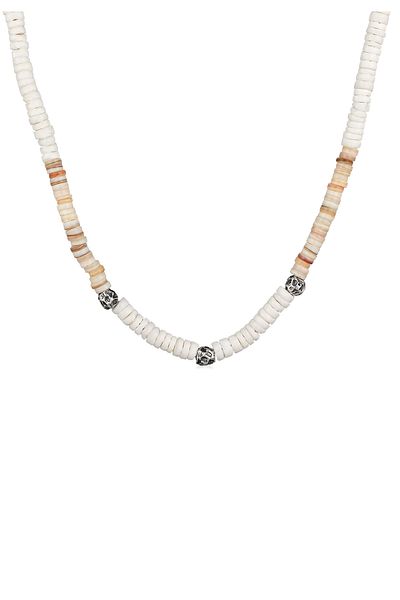 HAZE & GLORY Halskette Hg - Halskette Herren aus 925 Sterling Silber, Herrenschmuck, Oxidiertes Silber N