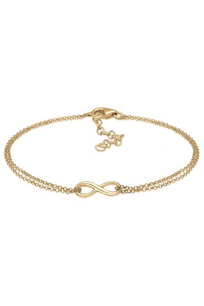 ELLI Dámský náramek Infinity Trend Symbol 925 mincovní stříbro