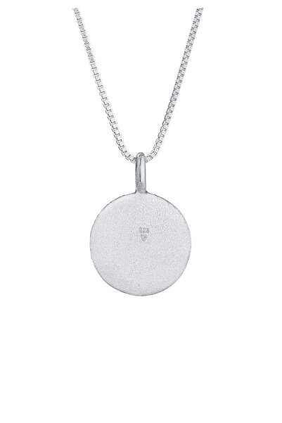 KUZZOI Pánský náhrdelník s přívěskem, jednoduchý, tepaný, stříbro 925