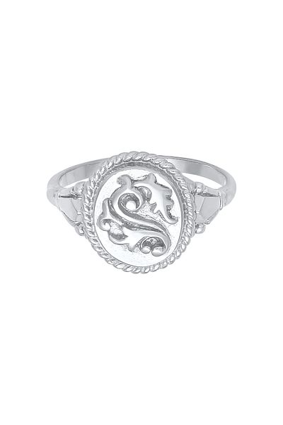 ELLI Dámský prsten Vintage Ornament Robustní Trend Blogger Trend V 925 Sterling Silver