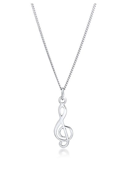 ELLI Colier Doamnă Simbol Clef În Argint Sterling 925