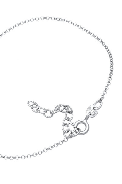 ELLI Dámský náramek Handchain Basic s krystaly ze sterlingového stříbra 925