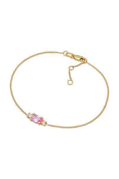 HAZE & GLORY Armband Hg - Armband Damen aus 375 Gelbgold, Schmuck Damen, Goldarmband mit P