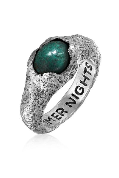 HAZE & GLORY Ring Hg - Ring Herren In 925 Sterling Silber, Schmuck Herren, Silberring Oxidiert, Mit