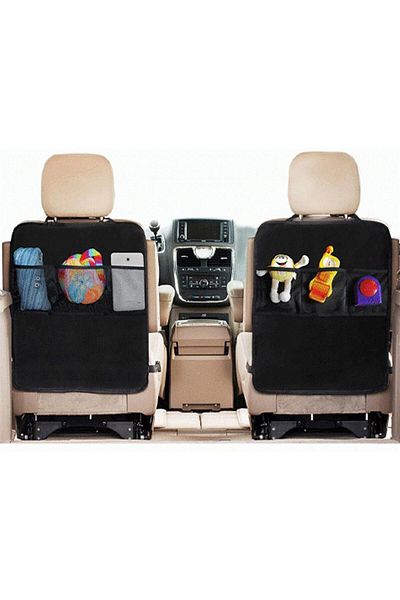 Skygo Car Seat Back Protector Case Mesh Pocket Organizer