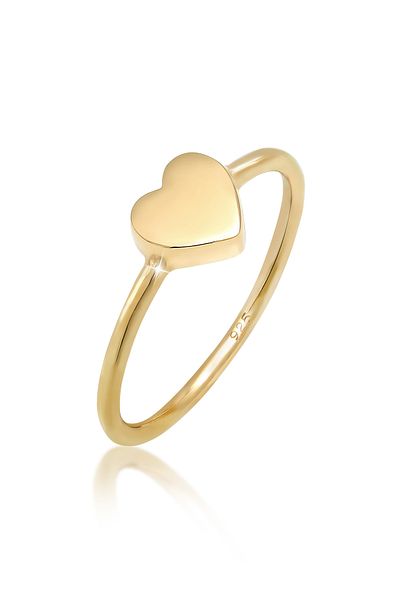 ELLI Ring Ladies Heart Love Filigree In 925 Sterling Silver