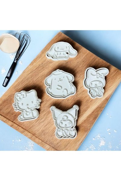 Ceresshop Set of 5 Kuromi and Friends Cookie and Play Dough Cutters
