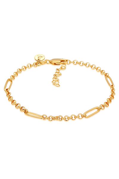 ELLI Armband Damen Figaro Gliederkette Erbskette Elegant in 925 Sterling Silber
