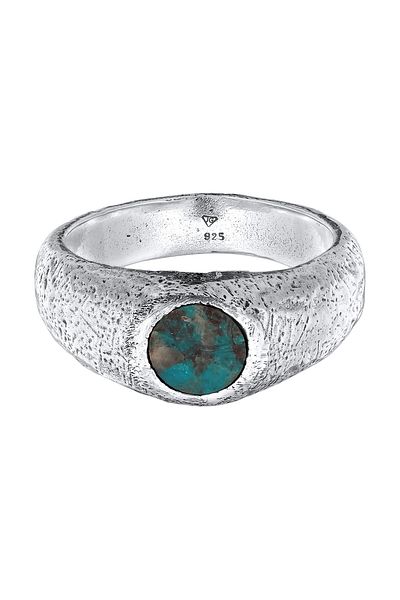 HAZE & GLORY Ring Hg - Ring Herren In 925 Sterling Silber, Schmuck Herren, Silberring Oxidiert, Mit