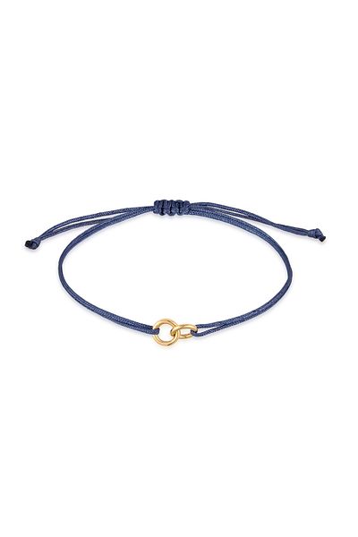 ELLI 925 Silber Geo Minimal Armband - Design Kreis