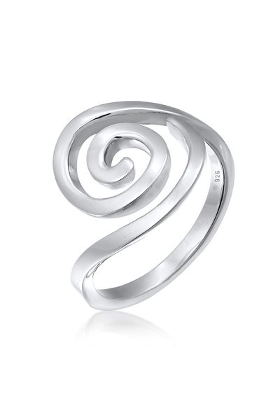 ELLI Ring Damen Spirale Organic Modern aus 925 Sterling Silber