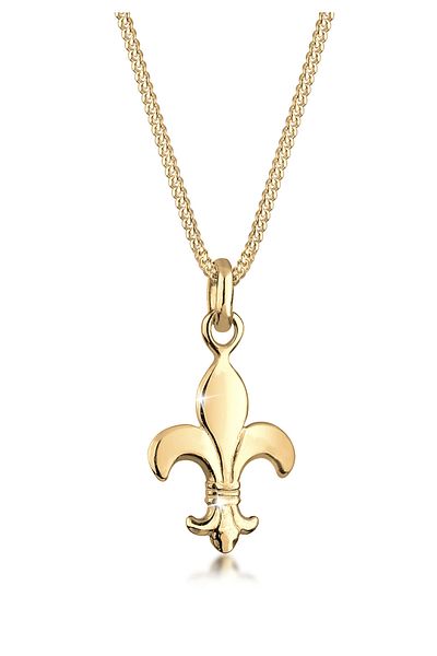ELLI Necklace Ladies Iris Pendant Classic In 925 Sterling Silver