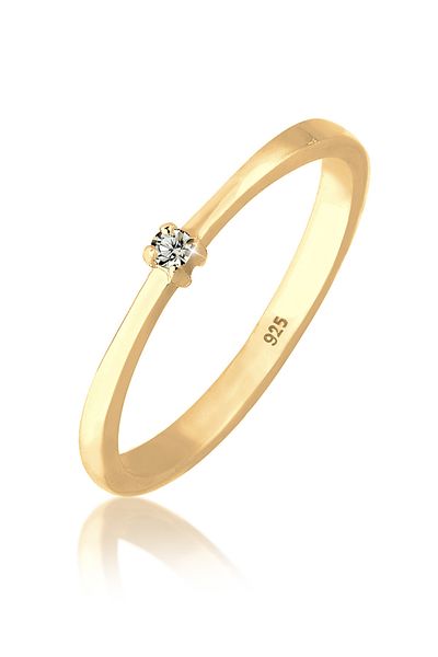 ELLI Ring Crystals 925 Sterling Silver