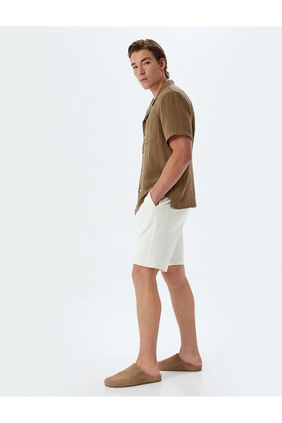 Koton New Season Chino Shorts Short Pocket Detailed Cotton Blend