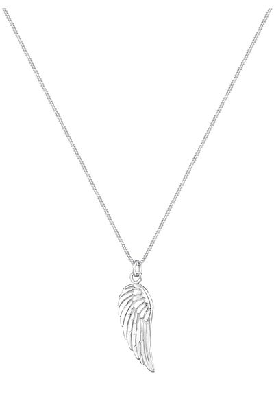 ELLI Halskette Damen Engelsflügel Anhänger Symbol Boho Trend aus 925 Sterling Silber
