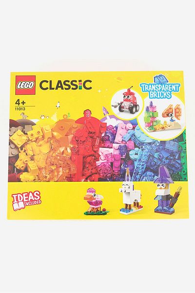 LEGO 500 Piece 11013 Classic Creative Building Blocks Toy Set, Red/yellow Combo