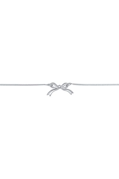 ELLI Colier femei panglică inel cu arc închidere argint 925 extensibil festival 36 cm