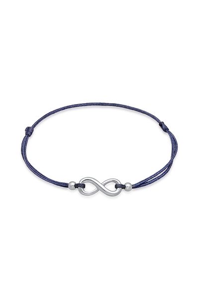 ELLI 925 Silber Armband - Infinity Trend Symbol Elastisch