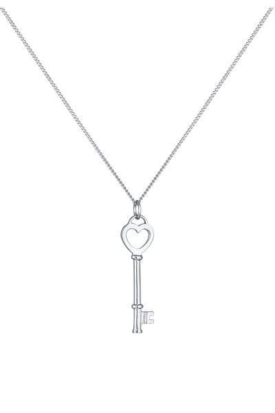 ELLI Necklace Schlüssel Herz Liebesschlüssel 925 Silber