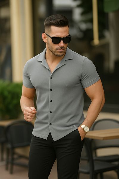 ROCKBLACK Redsonne Men's Casual Shirt