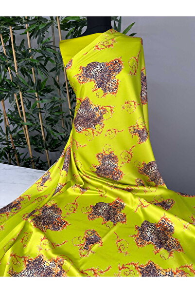 ipekkumaş فستان من الساتان والحرير المنقوش، تنورة قميص فضفاض، منتجنا يُباع با...