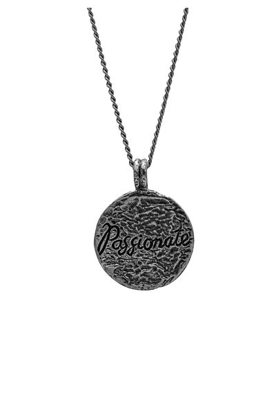 HAZE & GLORY Halskette Hg - Halskette mit Anhänger Herren aus 925 Sterling Silber, Schmuck Herren, Silber
