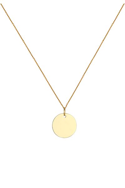 ELLI Halskette Kreis 585 Gelbgold