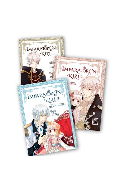 Destek Yayınları İmparatorun Kızı Renkli - Kuşe 1-2-3. Ciltler 3 lü Manga Seti