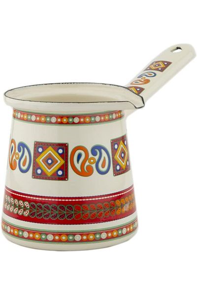 ALSAIF 9 oz. Sword Ghudhar Coffee Maker Designed for Authentic Coffee Brewing Multicolor