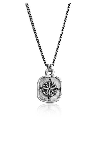 HAZE & GLORY Halskette HG HAZE & GLORY - Halskette Herren in 925 Sterling Silber, Herrenschmuck, Silberkette mit