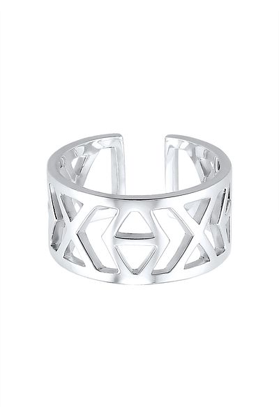 ELLI Ring Ikat-muster 925 Sterling Silber