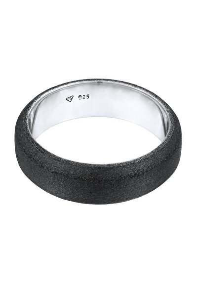 KUZZOI Ring Herrenband massiv aus 925 Sterling Silber
