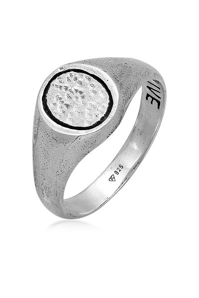 HAZE & GLORY Ring Hg - Ring Herren In 925 Sterling Silber, Schmuck Herren, Silber Ring Oxidiert, Die