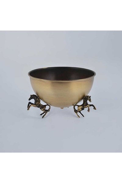 AKSESUAR EVRENİ Lumbo Decorative Bowl Flower Holder Vase Sugar Bowl Home Office Decoration