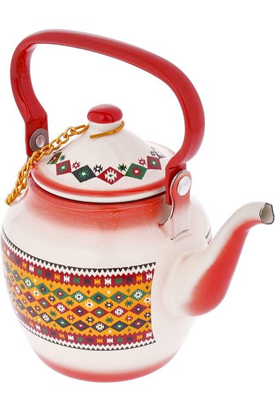 ALSAIF 600ml durable and elegant teapot from Saif, ideal for serving tea and other teas. Multi-colored.