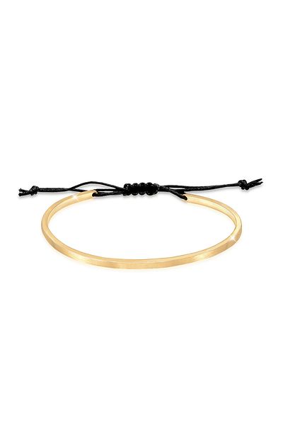 ELLI Bracelet Armreif Geo Basic Matt Verstellbar 925 Silber